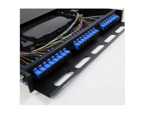 Fiber Optic Patch Panel  24 Core SC Simplex 1U Rack Mount