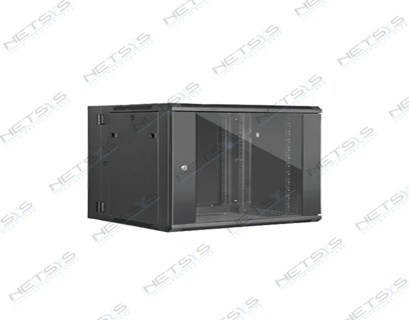 Double Section Wall Mount Cabinet 4U 60X45cm