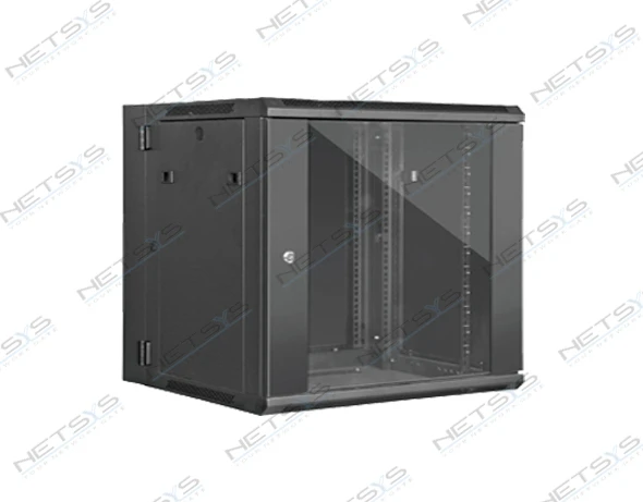 Double Section Wall Mount Cabinet 12U 60X60cm