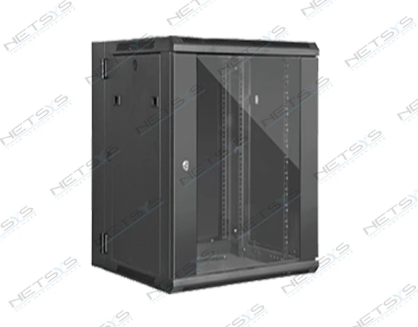 Double Section Wall Mount Cabinet 18U 60X45cm